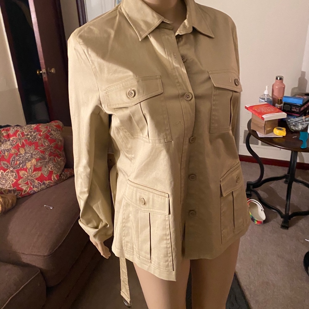 New York and company Khaki cargo jacket